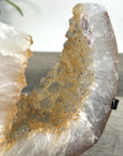 Natural Yellow Quartz Specimen – Elegant Crystal Display for Office Decor - MWS2732