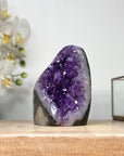 Natural Amethyst Crystal Cluster with Cut Base - CBP1150
