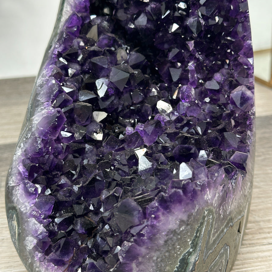 Natural Deep Purple Natural Amethyst Cathedral - CBP1266