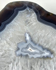 Uruguayan Blue Banded Agate Slice - SLC0023