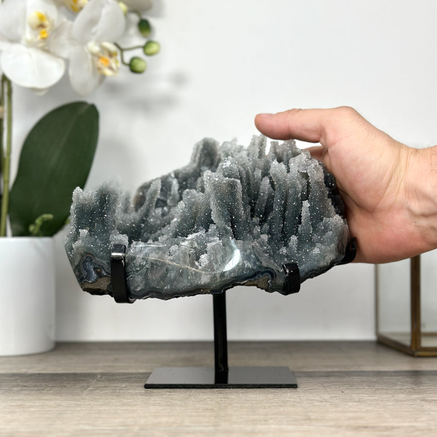 Natural Quartz Specimen full of Salactite Formations - MWS2900