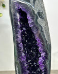 Huge Natural Top Grade Amethyst Geode, Metal Stand Included - MWS2476