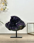 Top Quality Natural Amethyst Crystal - Stand Included - MWS3025