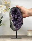 Beautiful Uruguayan Amethyst Geode with Stalactite Formations - MWS1742