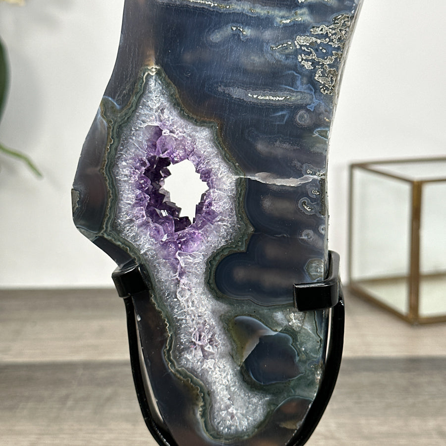 Uruguayan Amethyst Portal with Deep Purple Crystals - MWS2926