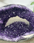 Deep Purple Amethyst Stone Geode from Uruguay - STGE0046