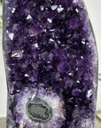 Amethyst Crystal Cluster on Stand – Home Decor Mineral Specimen Display - MWS2652