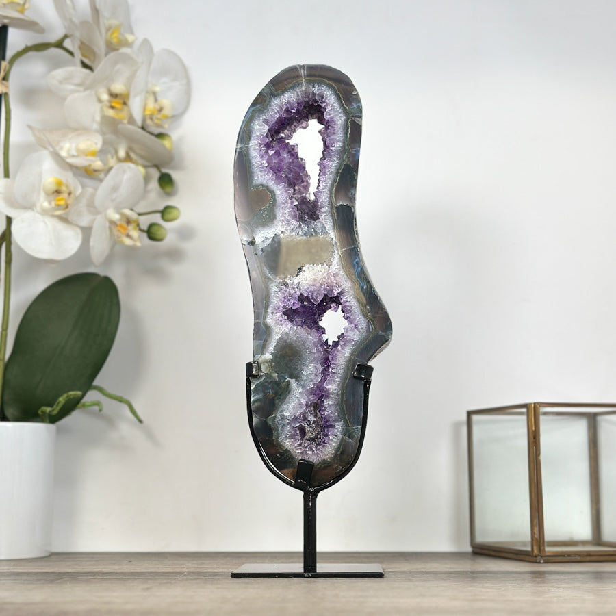 Uruguayan Amethyst Portal with Deep Purple Crystals - MWS2926