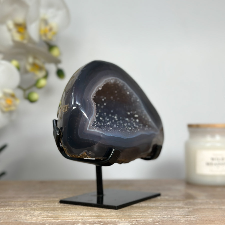 Beautiful Natural Agate Geode - MWS1509