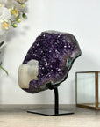 Top Grade Amethyst Specimen with Natural Calcite Formation - MWS2530