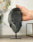 Natural Black Quartz Sugar Druzy – Sparkling Dark Crystal Cluster - MWS2525