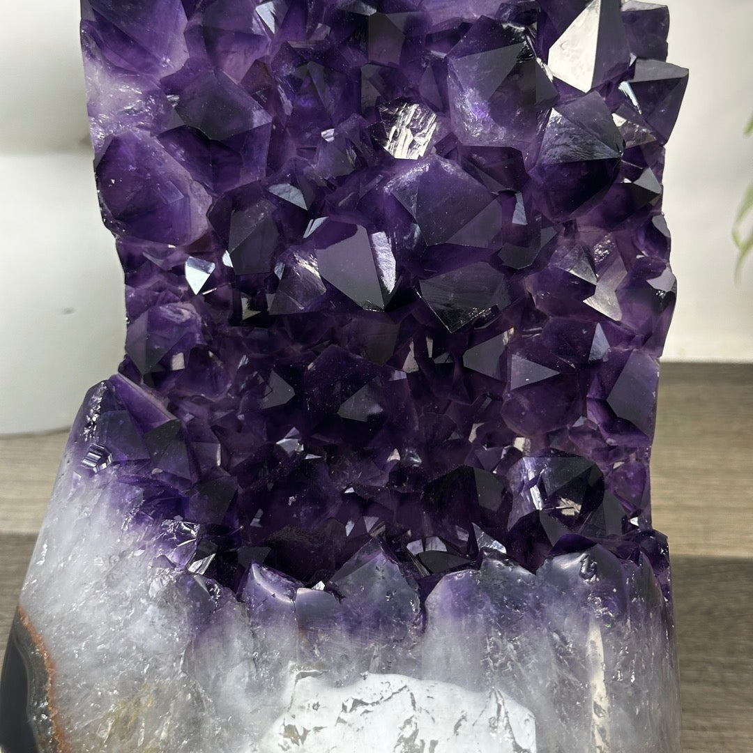 Uruguayan Amethyst &amp; Agate Polished Statement Piece - CBP1403