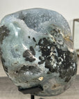 Rare Natural Quartz Druzy Geode with Hematite Formation - MWS2867