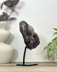 Unique Natural Amethyst Cluster with Calcite Formation - MWS3177