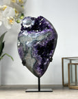 Outstanding Natural Amethyst Geode with Stalactite Eye Formation - MWS2179