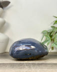 Blue Agate Polished Geode from Uruguay - STGE0079