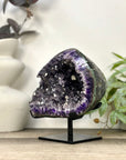 Large Natural Amethyst Geode on Stand for home Decor - MWS3279