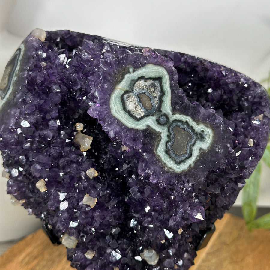 Top Grade Amethyst &amp; Green Jasper Stalactite Formation - MWS3107