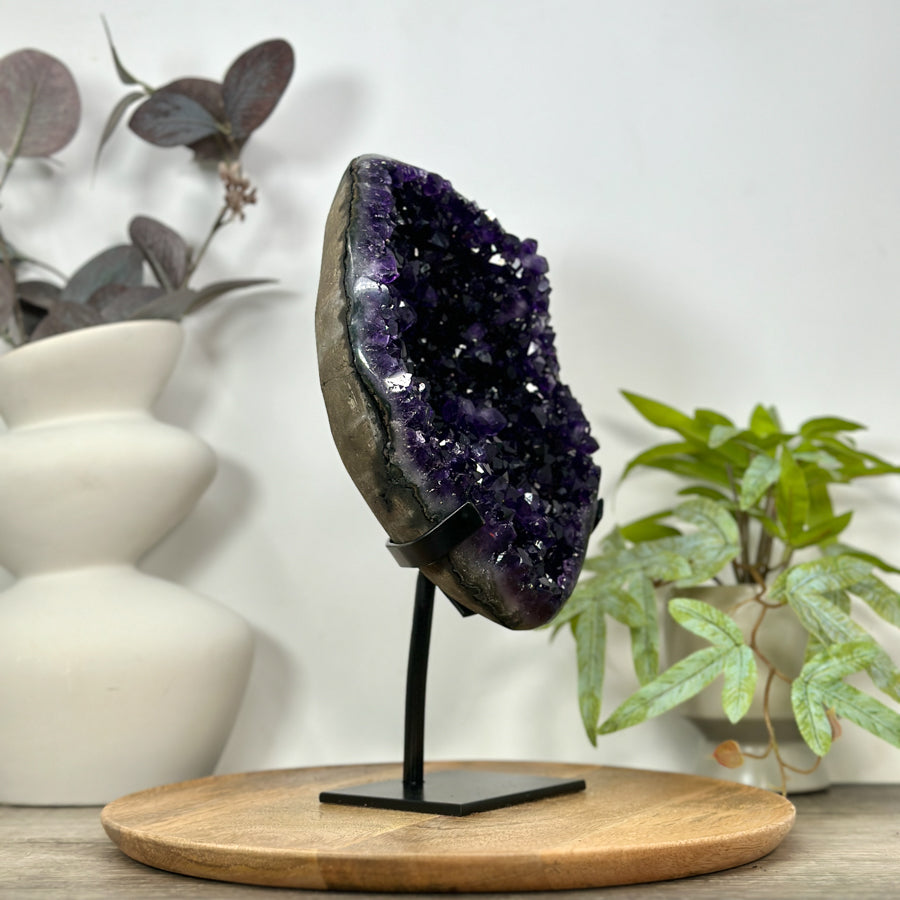 A+ Grade Uruguayan Amethyst Crystal Stetement Piece - MWS3123