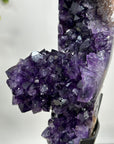 Natural Top Grade Amethyst Cluster with Jasper Matrix - MWS2043