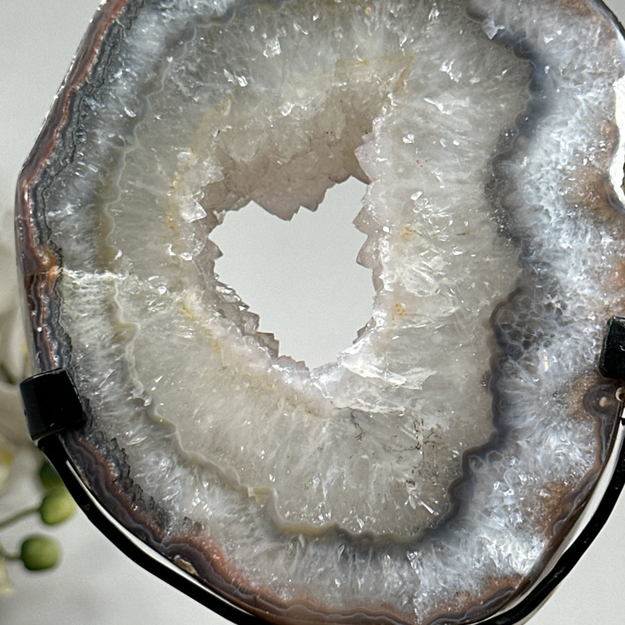 Natural Quartz Stone Slice Portal - MWS1544