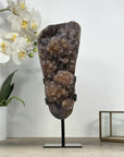 Beautiful Natural Ametrine Druzy with Stalactite Formations - MWS2098