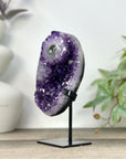 Amethyst Crystal Stone with Stalactite Eyes Fomations - MWS3271