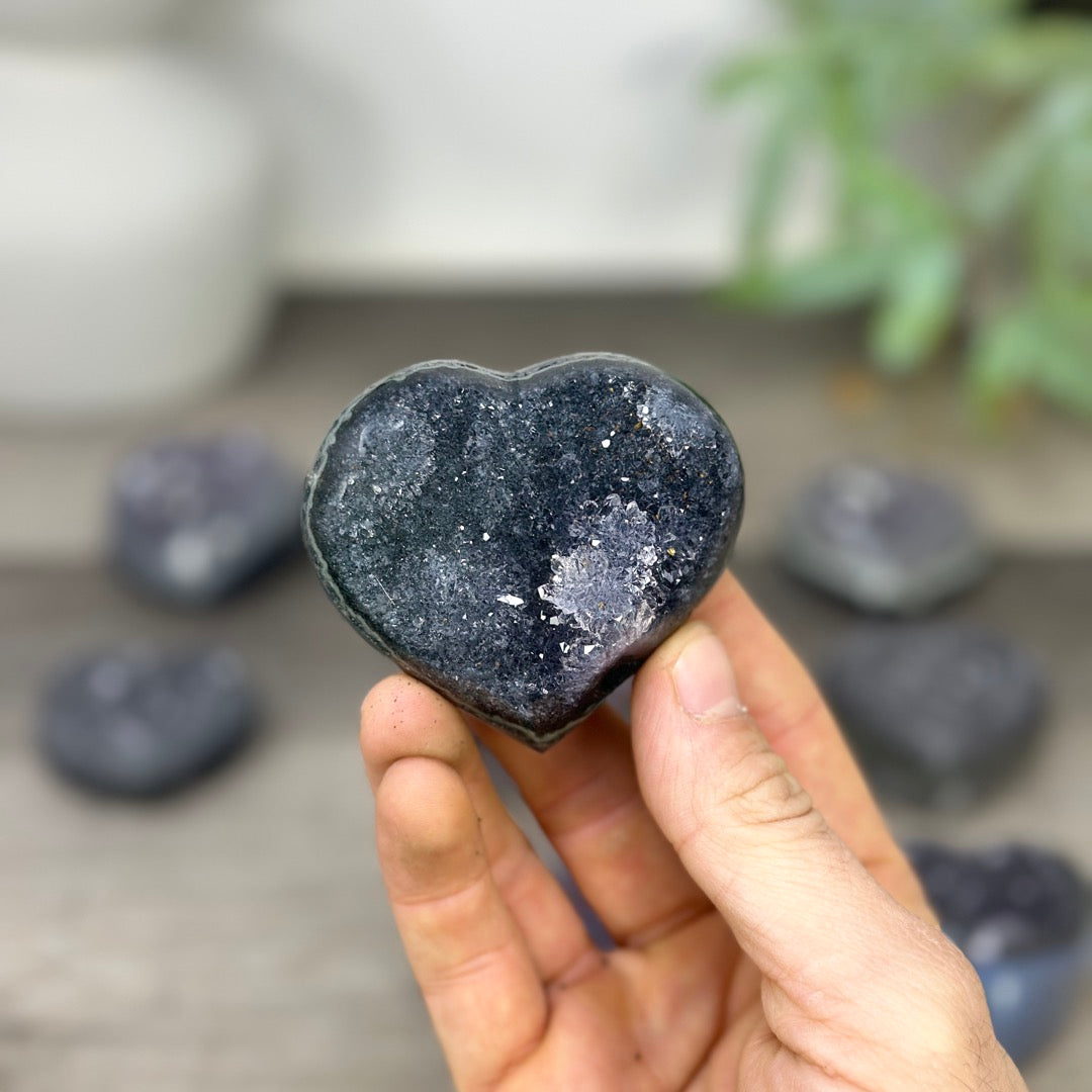 Mixed Minerals Hearts Set - MHLT0354