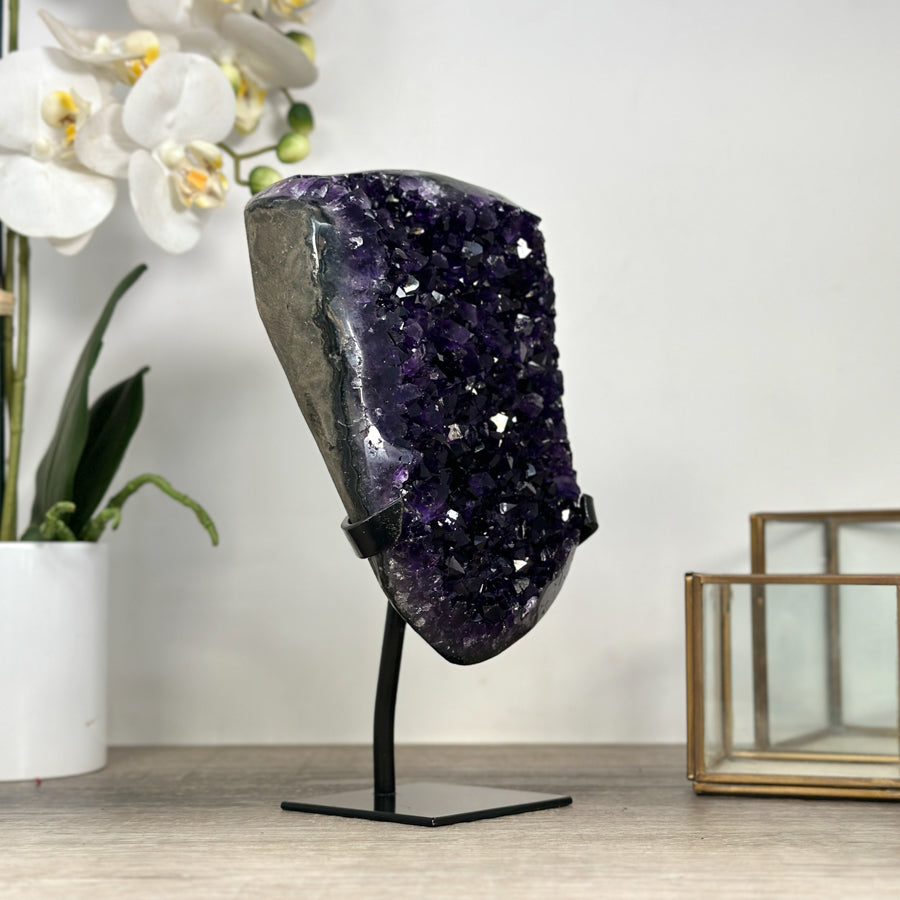 A+ Grade Natural Amethyst Crystal Formation - MWS2350