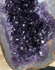 Outstanding Natural Amethyst Geode with Colorful Shell - MWS1427