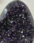 Top Grade Amethyst Crystal Cluster with Green Jaspe Shell - MWS2471