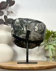 Top Quality Natural amethyst Geode on Stand - MWS3071