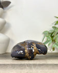 Blue Agate & Quartz Druzy Stone Geode - STGE0075