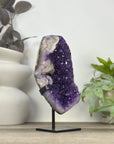 Natural uruguayan Amethyst Crystal with Calcite Formations - MWS3318