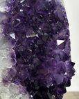 Large Amethyst Crystal Cluster on Stand for Home Decor Display - MWS2685