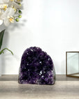 Amethyst Geode Cluster – Deep Purple Crystal - CBP1243