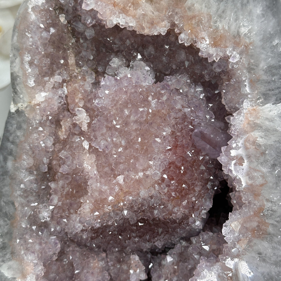 XXL Natural Quartz Geode with Stunning Crystal Formation - MWS0450