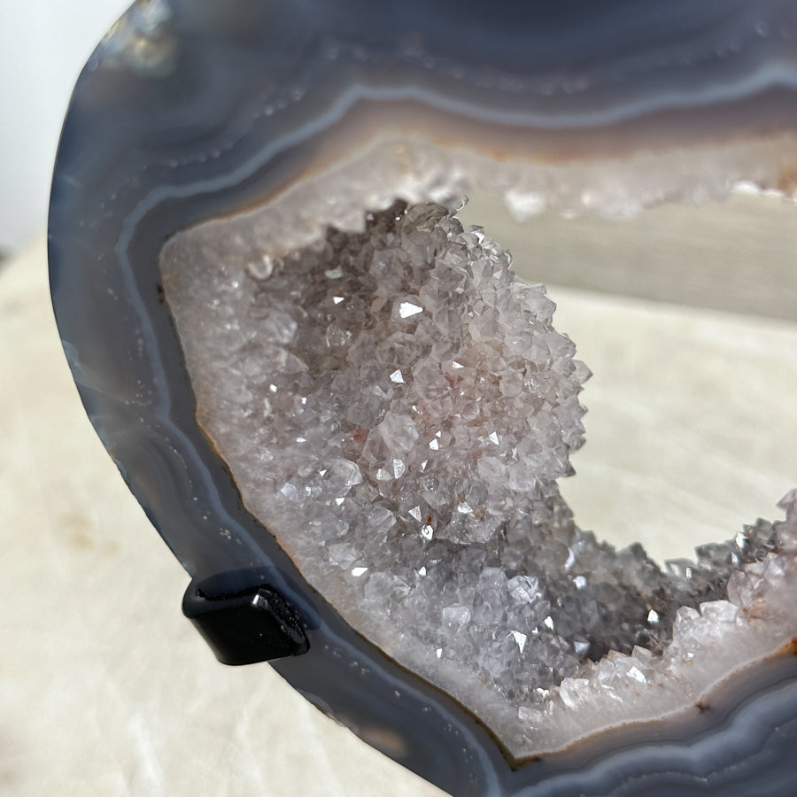 Stunning Natural Agate &amp; Quartz Stone Portal - MWS1939