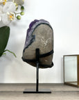 Premium Uruguayan Amethyst Crystal - Stand Included - MWS2945