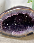 Agate & Amethyst Stone Geode from Uruguay - STGE0095