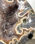 Natural Agate & Jasper Geode with Quartz Interior - MWS3166