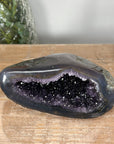 Amethyst & Agate Stone Geode with Crystal Cavity - STGE0004