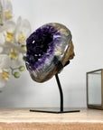 Top Grade Natural Deep Purple Amethyst Geode - MWS2127