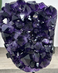 Uruguayan Amethyst Crystal Cluster with Deep Purple Crystals - MWS2942