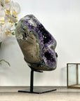 Uruguayan Amethyst Geode with Deep Purple Crystals - MWS2834