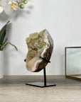 Natural Quartz Druzy With Calcite Specimen - MWS2519