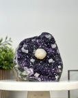 Amethyst Geode Crystal Centerpiece - CBP1169