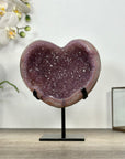 Natural Pink Tone Amethyst Stone Heart - HST0343
