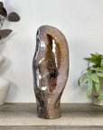 Natural Uruguayan Quartz Geode with Calcite formation Statement Piece - CBP1435