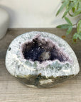 Large Quartz & Amethyst Stone Geode - STGE0066